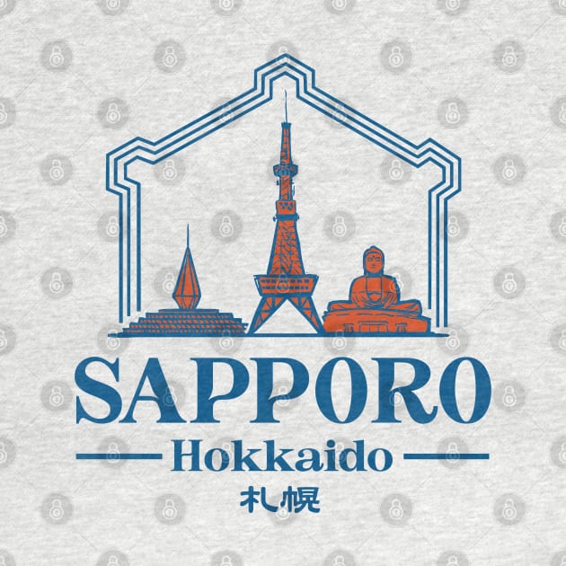 Sapporo, Japan City by Issho Ni